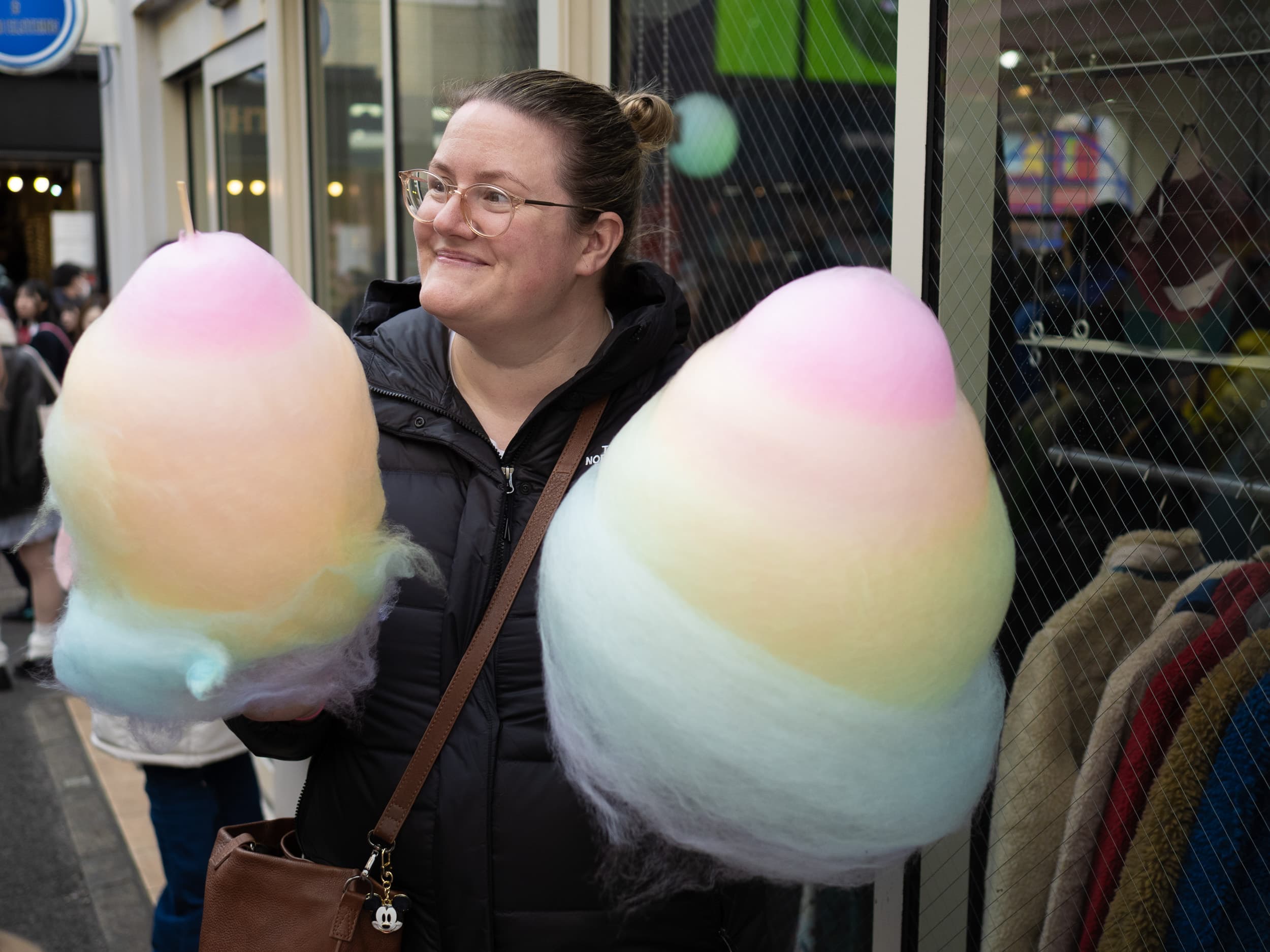 Takeshita Street Giant Rainbow Fairy Floss